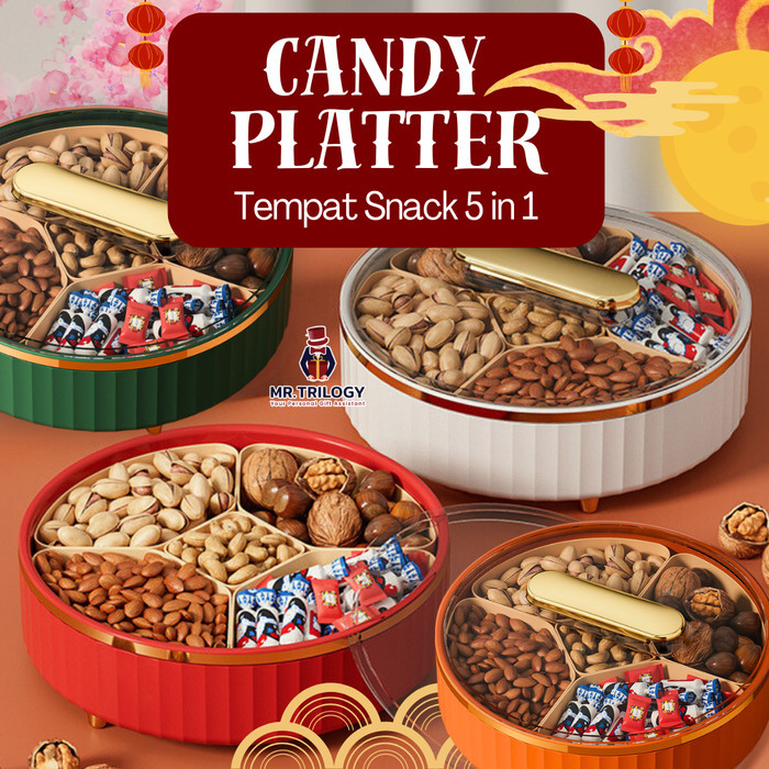 PROMO SPECIAL Toples Kue Kering Lebaran Mewah Souvenir Pernikahan Snack Jar Kaca Wadah Permen CANDY