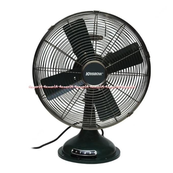 

Krisbow Table Fan Vintage Hijau 14Inch Kipas Angin Meja Klassic