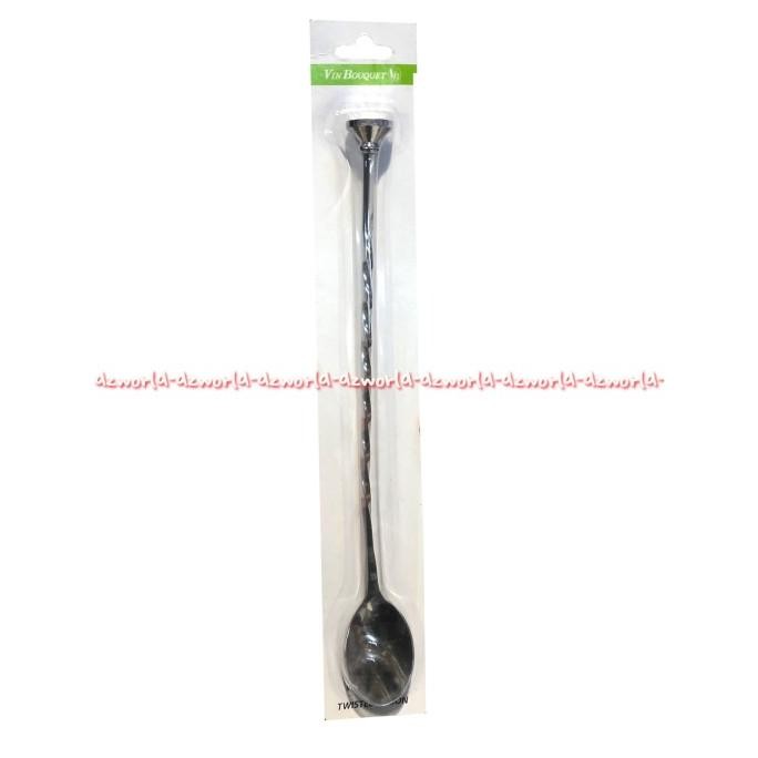 

Vin Bouquet Twisted Spoon Sendok Panjang 30cm Pengaduk