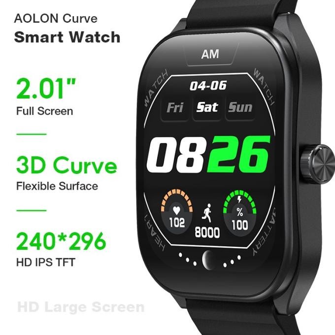 Aolon Original Smartwatch Waterproof Jam Tangan Smart Fitness Tracker