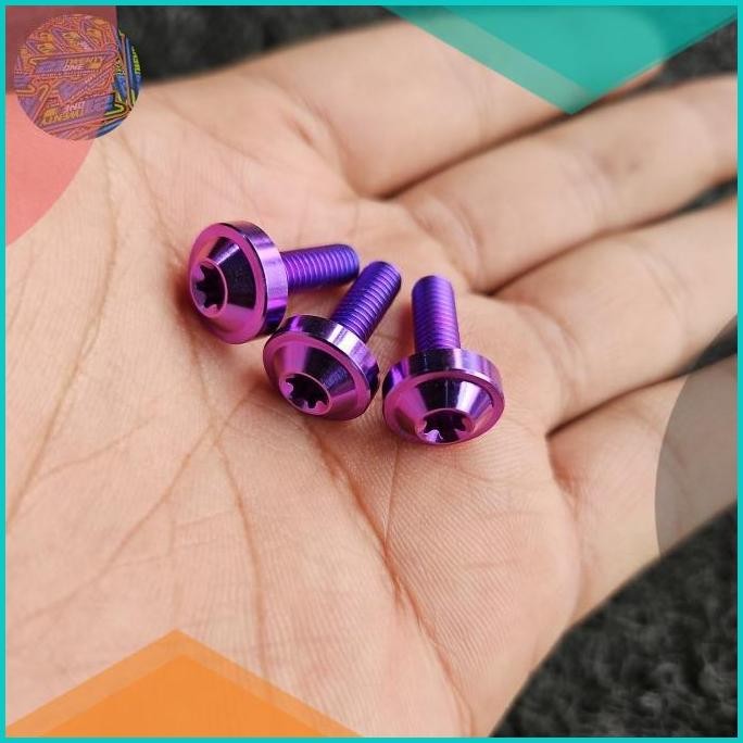 baut probolt titanium end muffler endcup corong knalpot vario 160 pcx