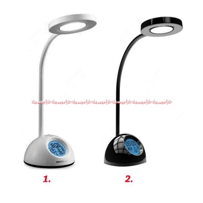

Eglare Desk Lamp Lampu Meja Led Bulat Caldim Putih Hitam Eklare