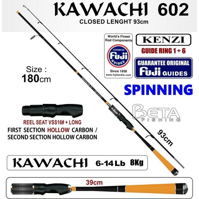 ROD JORAN KENZI KAWACHI 6-14 LB