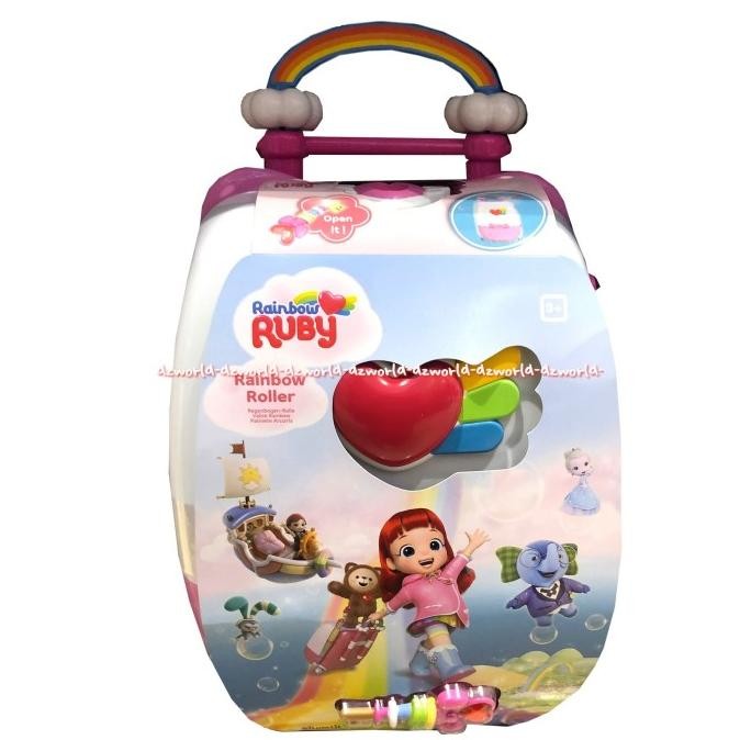 

Rainbow Ruby Rainbow Stroller Mainan Dengan Tas Dorong