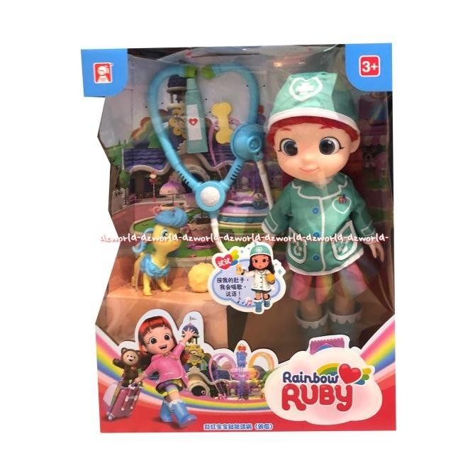 

Rainbow Ruby Tosca Boneka Dengan Peralatan Dokter Doctor