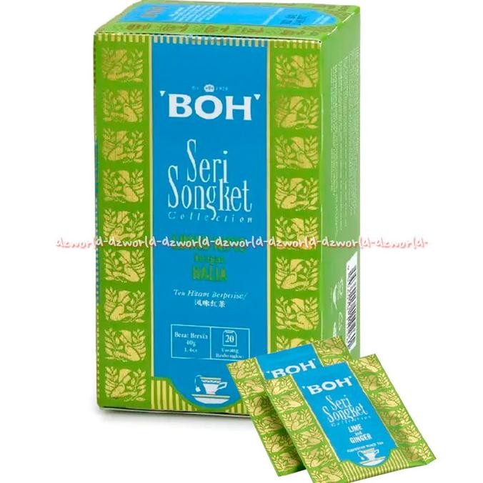 

BOH Seri Songket 20 Uncang Teh Limau Nipis Dan Halia
