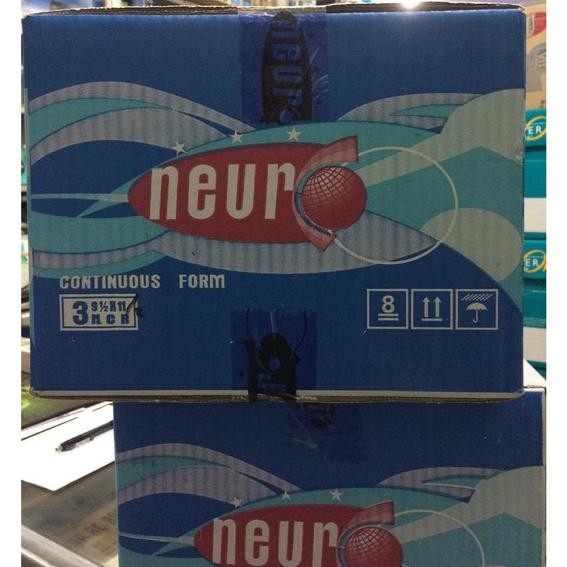 

Kertas Continuous Form Neuro 91/2 X 11 3ply /2 (K3:2) Paper