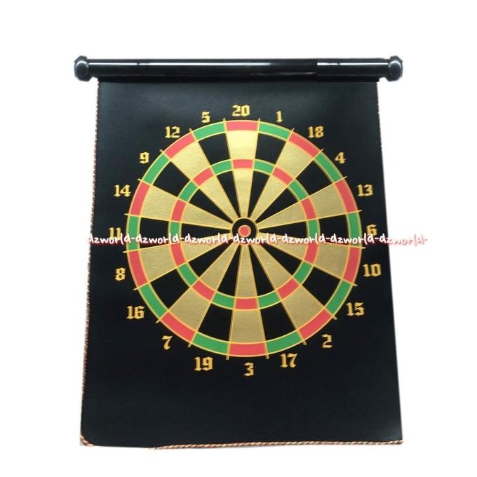 

Champs Magnetic Dart Board Papan Dart Gulung Mainan Panah 6 Dart