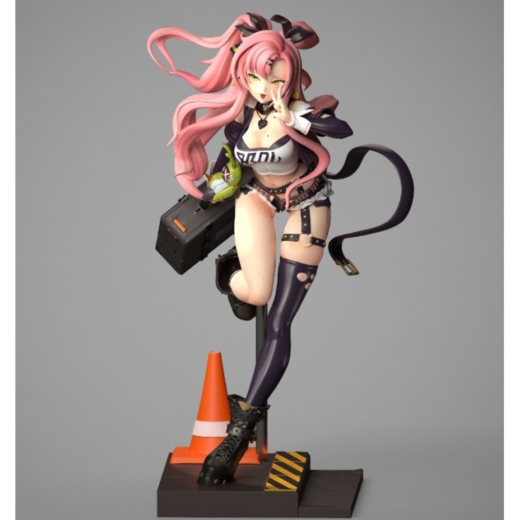 nicole demara zenless zone zero fanart resin kit figure