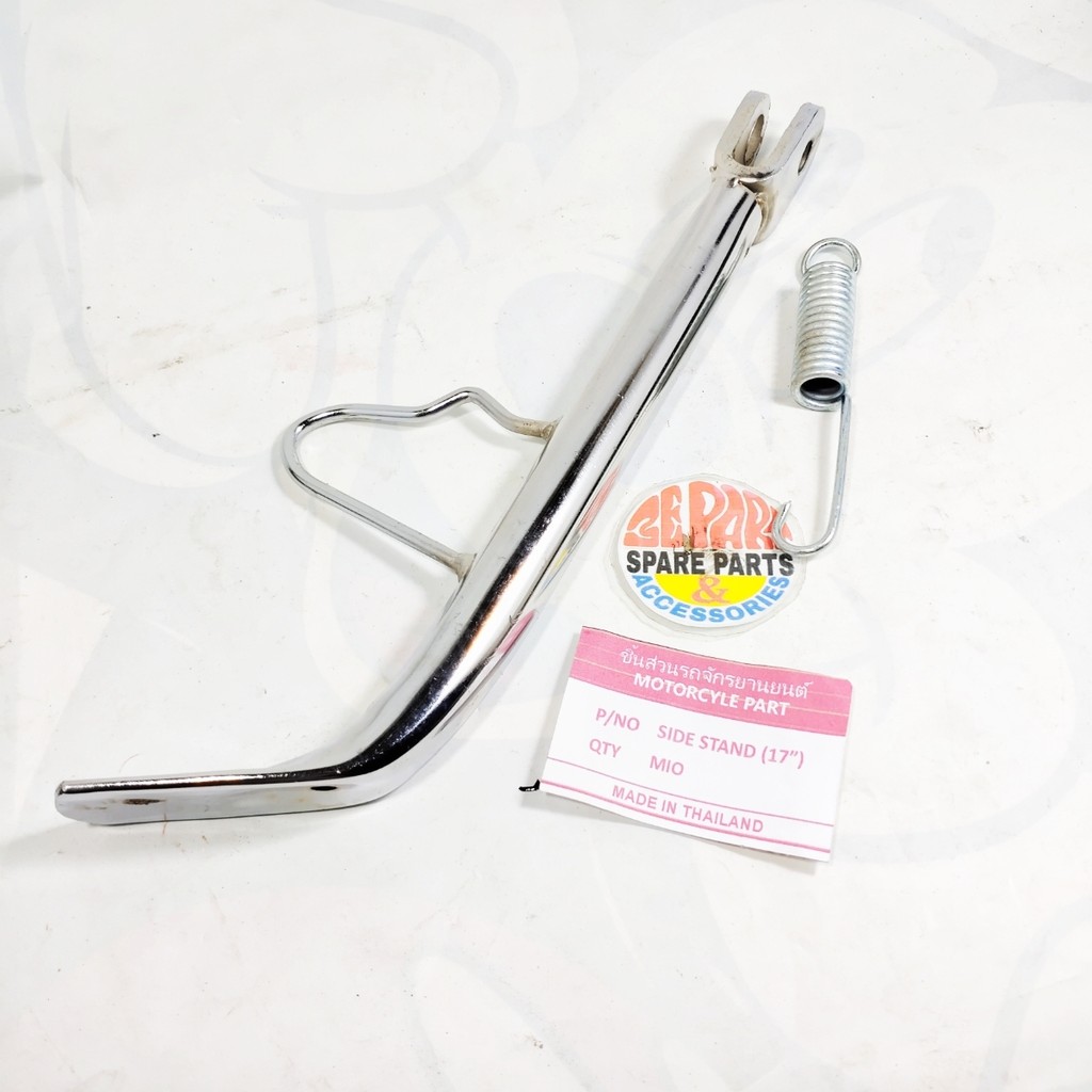 Standar samping Mio Chrome tinggi velg 17 Limited Item Barang Langka Spare Part Motor Klasik