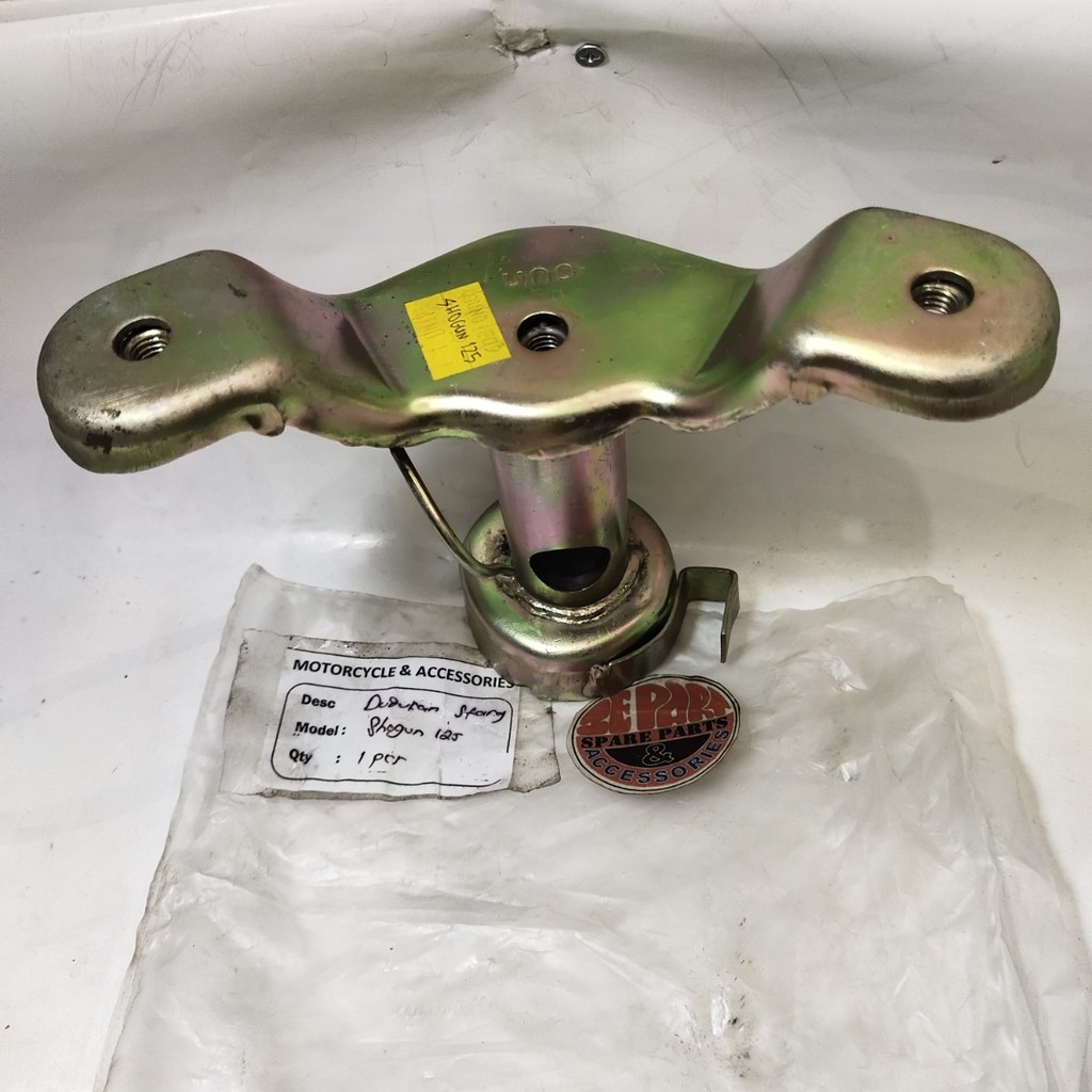 Dudukan stang stir Shogun 125 R SP Smash CKD Original Limited Item Barang Langka Spare Part Motor Kl