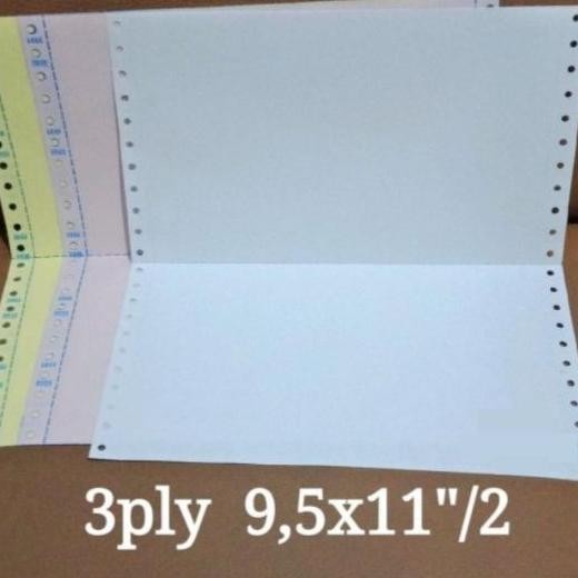 

Kertas Komputer Continuous Form Neuro 9,5X11 3 Ply Utuh atau Dibagi 2