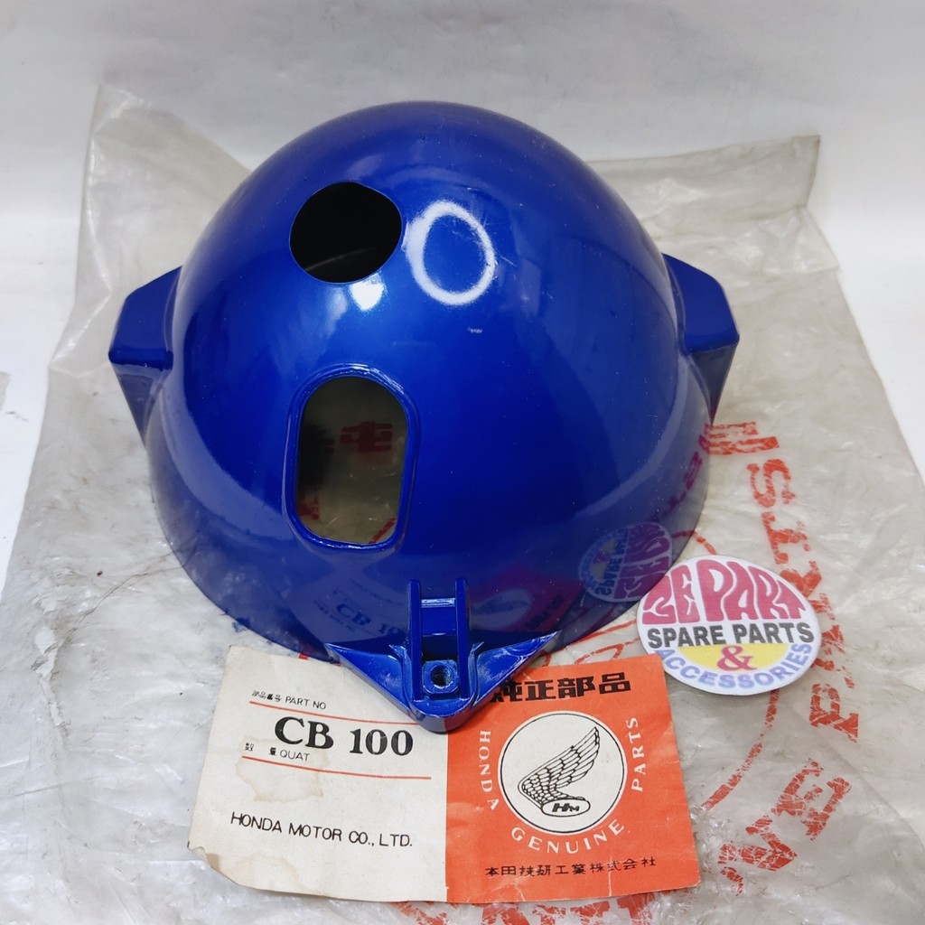 Batok lampu depan CB100 CB 100 90Z Biru Ori Japan Limited Item Barang Langka Spare Part Motor Klasik