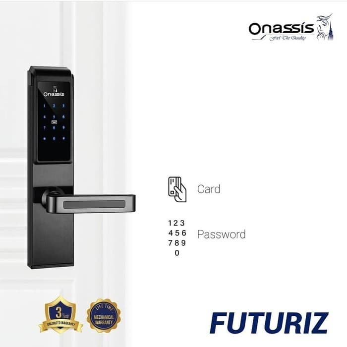 TERBARUUU Kunci Pintu Digital Onassis Futuriz Digital Lock Onassis Bellucci