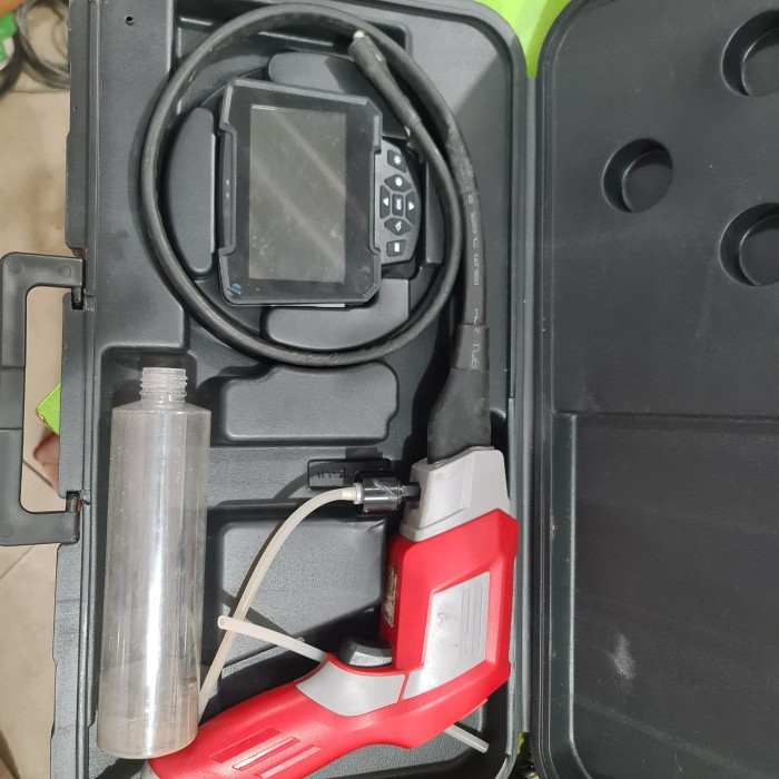 TERLARISSS alat cuci AC mobil dengan kamera endoskopi AC evaporator cleaner