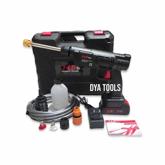 TERLARISSS Alat steam cuci motor & mobil Jet Cleaner Cordless JLD