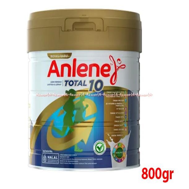 

Anlene Total 10 Vanila Can 800gr Susu Kalsium Untuk Tulang Kaleng