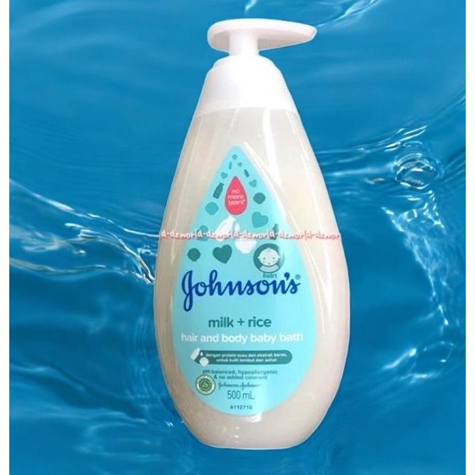 

Johnson's Baby Bath Milk Rice 500ml Sabun Bayi Johnson Jonson