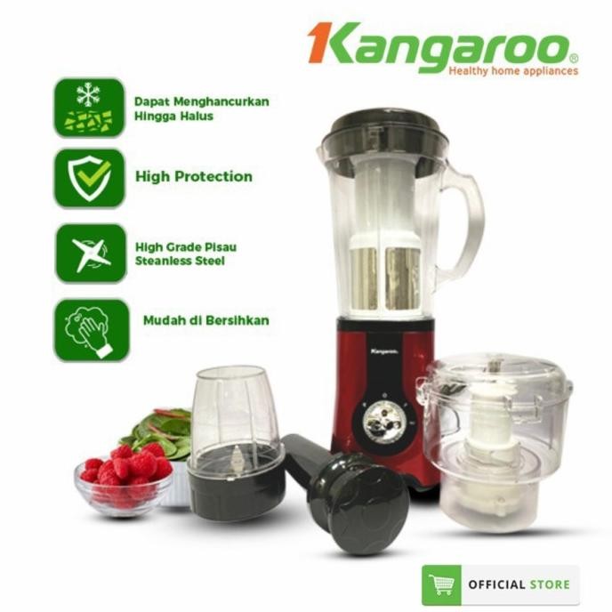 Murah Kangaroo Blender Plastic Jar Kg3B3