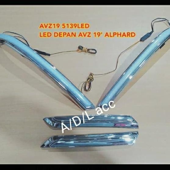 lampu led depan grill toyota avanza 2019 model alphard