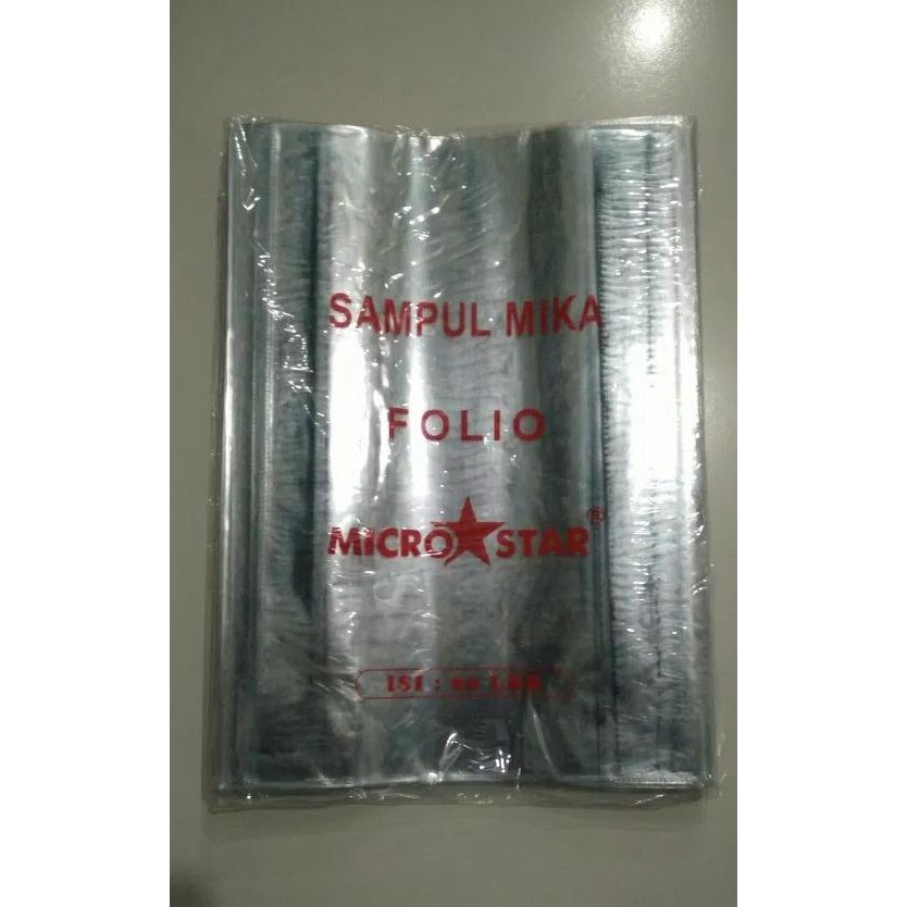 

Best Seller Sampul plastik Folio / mika folio / sampul buku folio