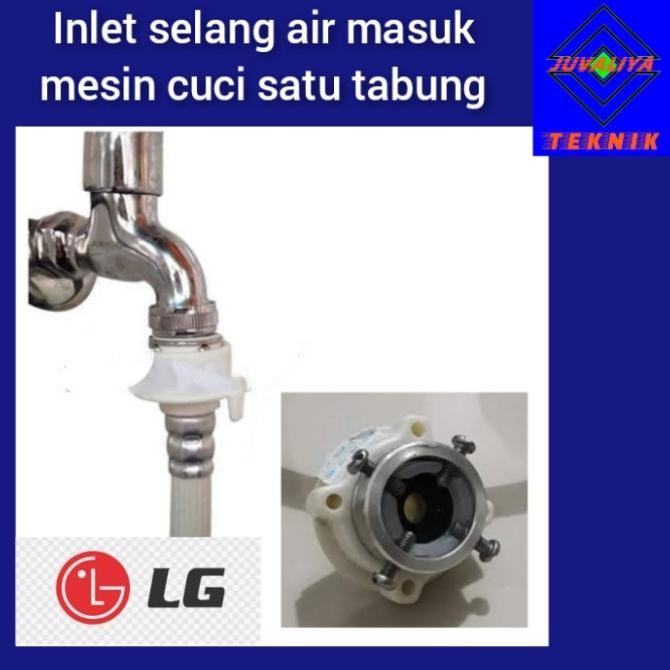 INLET SELANG AIR MASUK MESIN CUCI LG SATU TABUNG, 3 METER