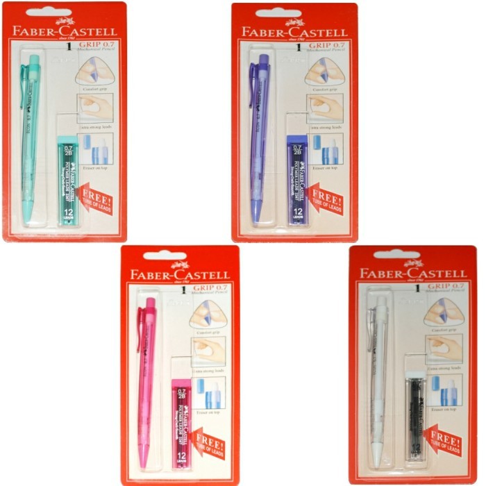 

JJ112 Faber Castell Pensil Mekanik 0,7 2B Transparant PROMO SPECIAL