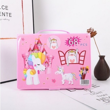 

EG564 Crayon Set 68 pcs / Super Mega Art Set / Set Alat Crayon Pensil Warna GRATIS ONGKIR