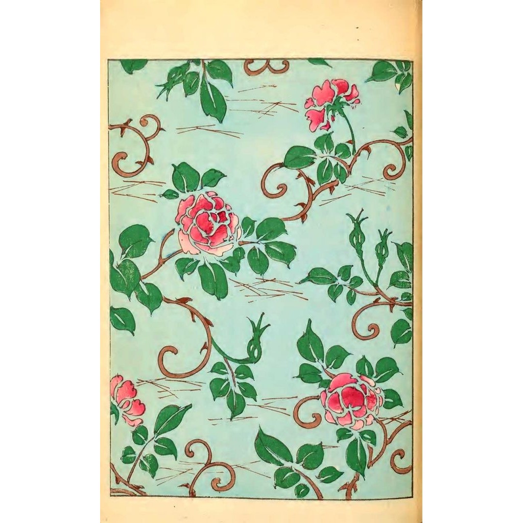 

CN75 Kertas Scrapbook A4 - Vintage Japanese Pattern_PBB21 Design02 SALE