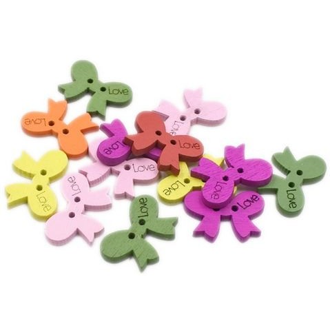 

HC257 Kancing Kayu Dua Lubang - Solid Color Style (10pcs) STOK TERBATAS