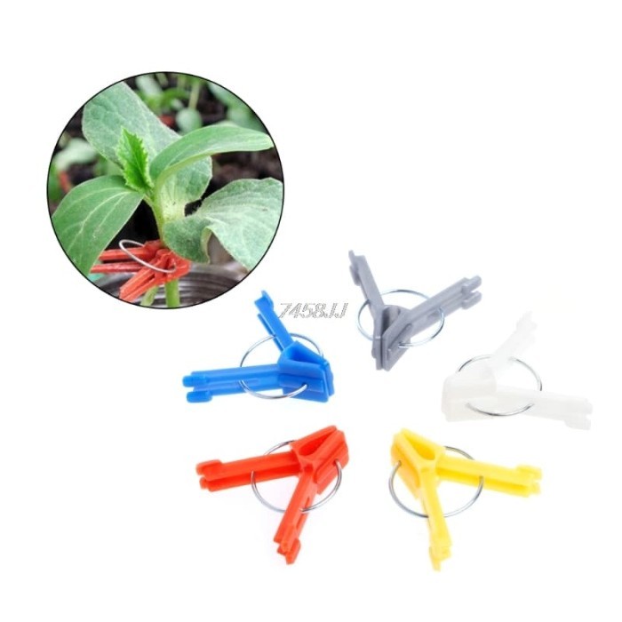 

CN475 Tomato Grafting Clips (10pcs) GRATIS ONGKIR