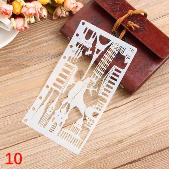 

DO650 Plastic Stencil - Album Stensil Dekorasi Scrapbooking #1 PROMO