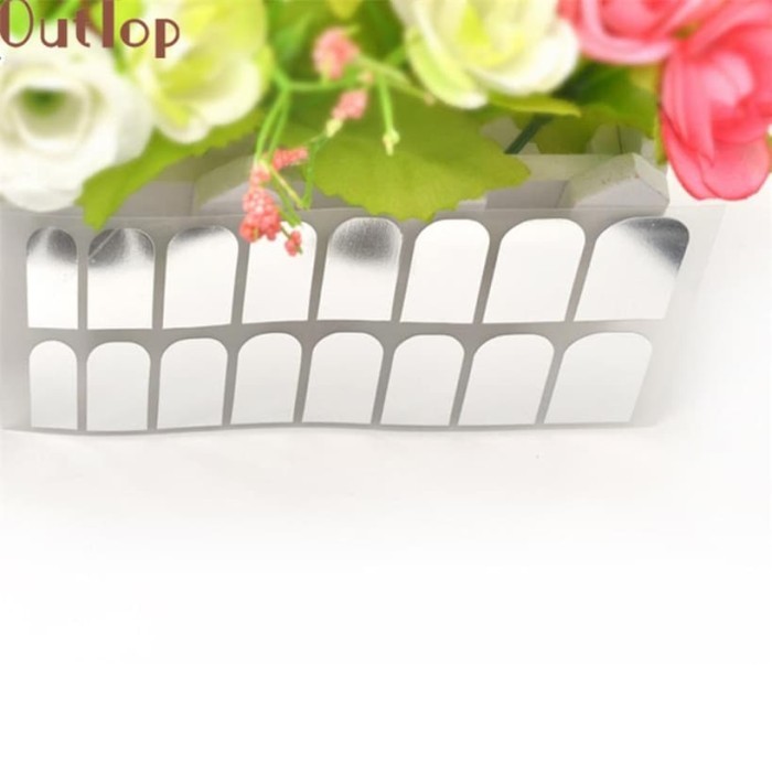 

AL907 Nail Foil Sticker (1sheet=16pcs) TERBARU