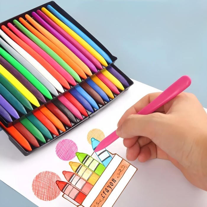 

Crayon Set 4 tingkat isi 46 pcs Murah