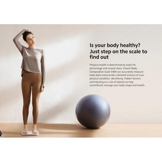 Xiaomi Mi Smart Scale 2 - Body Fat Composition Scale 2 Timbangan Badan HT