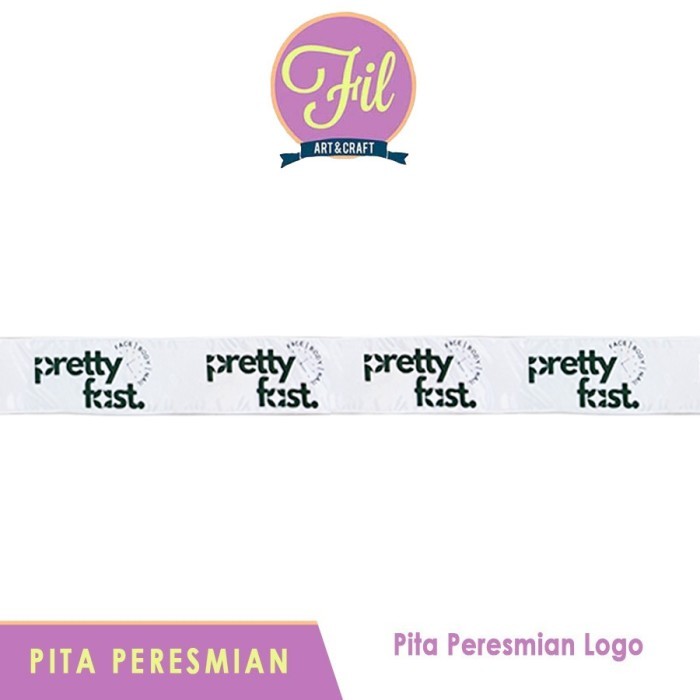 

Pita Peresmian / Pita Logo / Gunting Pita / Grand Opening / Pita Satin Putih