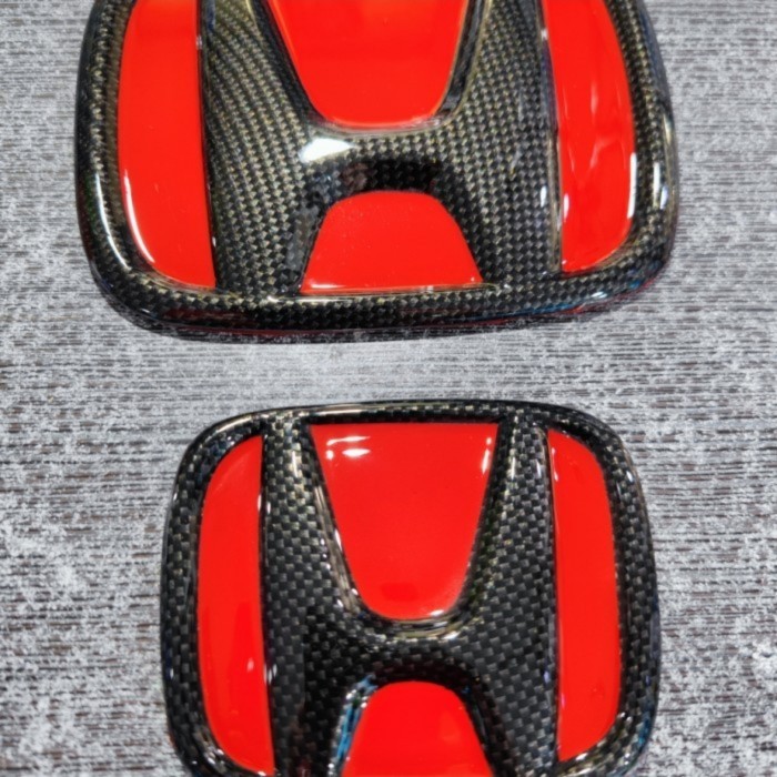 Emblem Honda Carbon Honda Hrv 2016-2