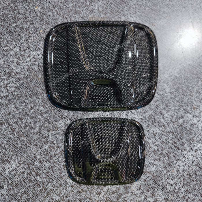 Emblem Honda Carbon 3D Jazz Gk5 2016-2021 Dry Carbon