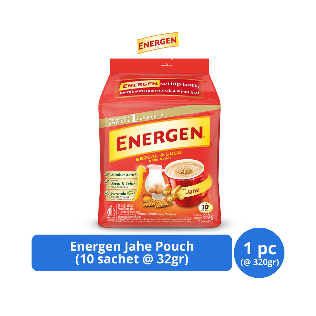 

Energen Jahe Pouch 10s @ 32gr