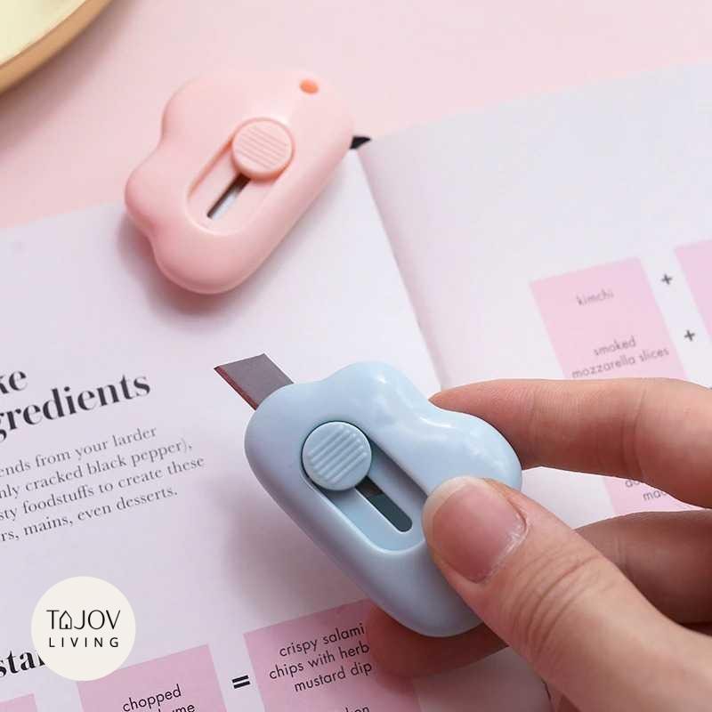

Pisau Cutter Mini Pemotong Kertas Desain Cloud - OL-6100