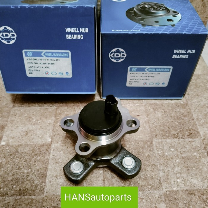 Bearing Laher Laker Wheel Hub Bearing Belakang Agya Ayla Abs