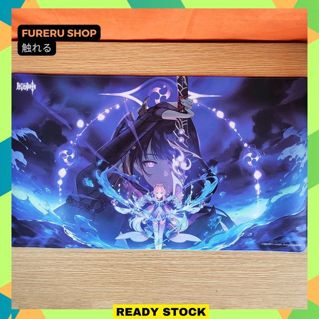 Genshin Impact Mousepad Raiden Shogun & Sangonomiya Kokomi (40x70cm)