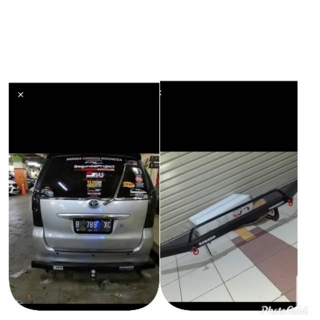 Paket Tanduk Depan N Towing Belakang Full Arb Khusus Avanza N Xenia Old N New Vvti