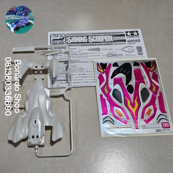Tamiya #95035 Shining Scorpion Premium Pink Version (Super II Chassis)