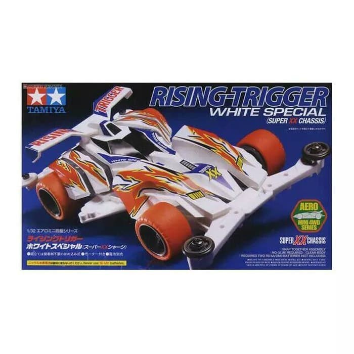 Tamiya Mini 4WD 19619 - Rising Trigger White Special