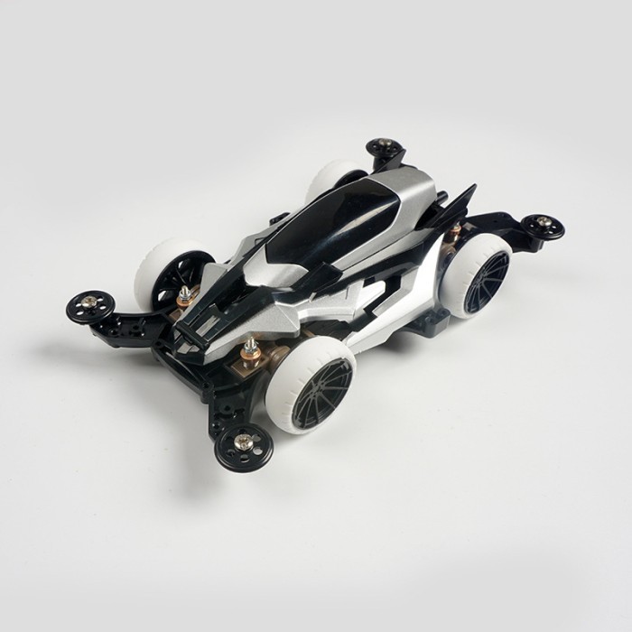 tamiya yika mini 4wd dcr black hitam suspension chassis