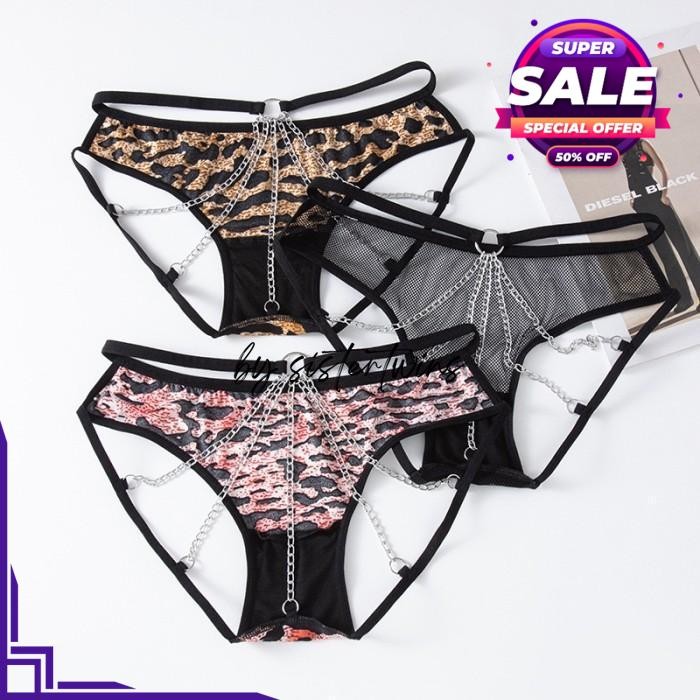 CD SEXY HOLLOW CHAIN JARING MOTIF MACAN LINGERIE CD BY SISTER TWINS STORE BEST QUALITY 