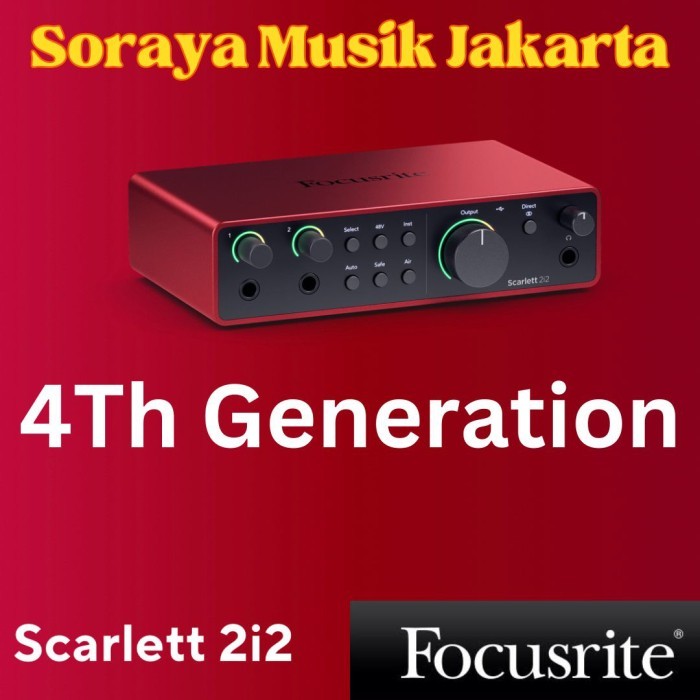 FOCUSRITE Scarlett 2i2