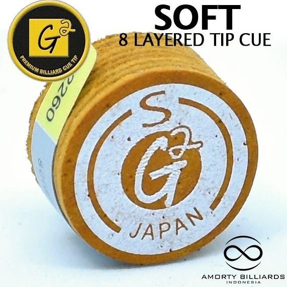 BEBAS ONGKIR - G2 CUE TIP - Soft