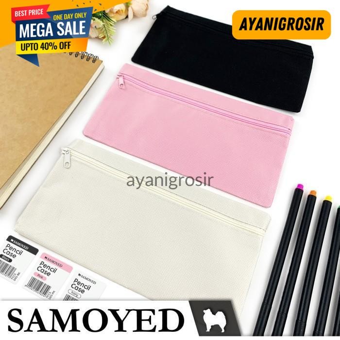 

CUCI GUDANG TEMPAT / KOTAK PENSIL / PENCIL / PEN CASE / POUCH SAMOYED PCCS-D05 BY AYANI GROSIR !!